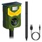 SKUSHOPS Solar Ultrasonic Animal Repeller with Flame Light USB Charge Motion Sensor Animal Repellent Chaser IP55 Waterproof Dog